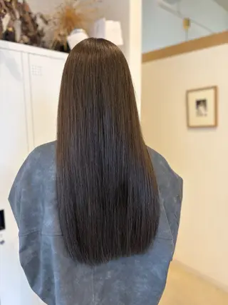 ロング カラー 藤原仁美/レイヤー /透明感カラーのヘアスタイル