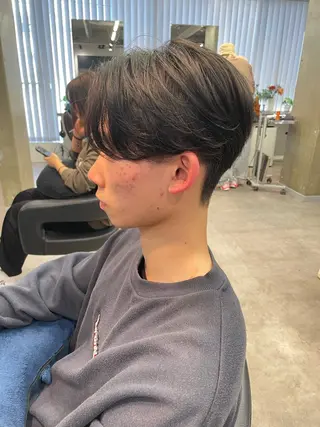 ショート メンズ メンズパーマ/メンズ カット/KOIROのヘアスタイル