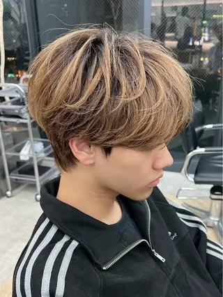 パーマ メンズ メンズパーマ特化 sayoのヘアスタイル