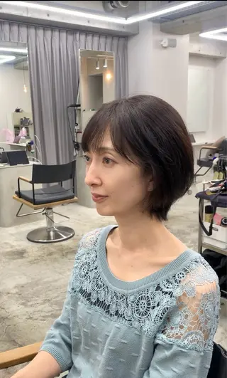 ショート わこ★骨格診断カット 早朝➕仕事終わりＯＫのヘアスタイル