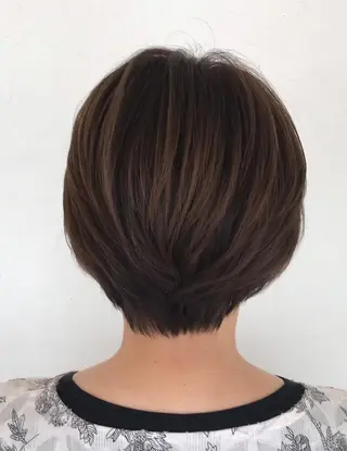 ショート 藤田  紀子のヘアスタイル