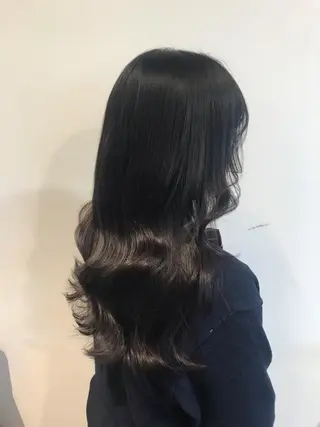 ロング カラー 烏丸韓国ヘア🇰🇷 ayaka🎀のヘアスタイル
