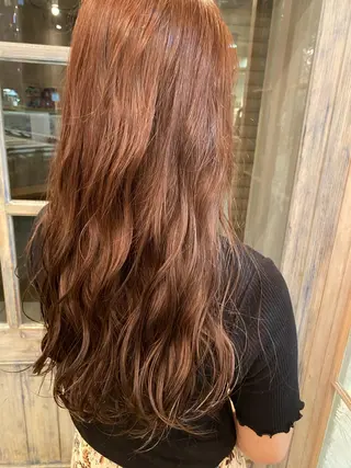 ロング カラー 井上 日菜乃のヘアスタイル