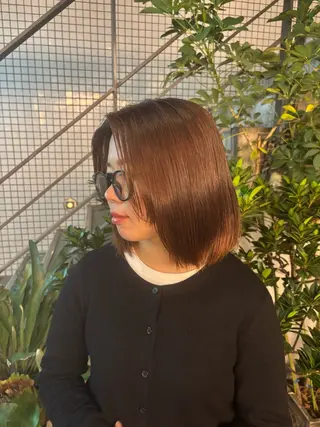 ミディアム カラー GAKU/表参道/ MAGNOLiAのヘアスタイル