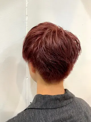ショート まろやかカラー🤎 みなとまほのヘアスタイル