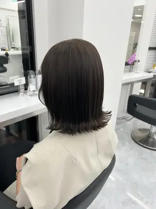 カラー ウルフカットマスター みつきのヘアスタイル