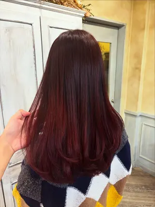 ロング カラー アオバ / ハイトーンカラーのヘアスタイル