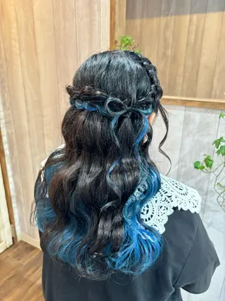 ロング ヘアアレンジ 垢抜けメイク✖️盛れ るヘア/SAORIのヘアスタイル