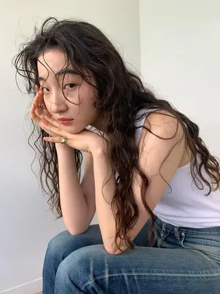 ロング 柔らかいカラー🎀 rinaのヘアスタイル