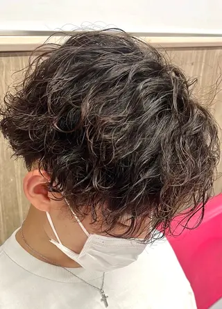 パーマ メンズ 🧸メンズ専門🧸 蛯名修人のヘアスタイル