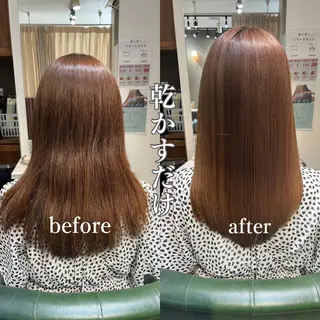 セミロング 髪質改善ストレート/ 廣瀬のヘアスタイル