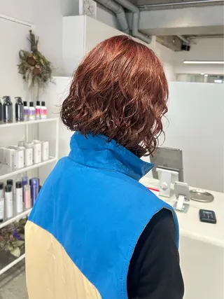ミディアム 🤍ショートボブ 🤍NANAMI🤍のヘアスタイル