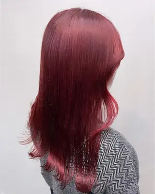 ロング 近藤 楓花のヘアスタイル