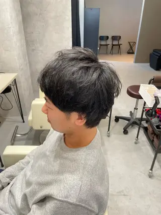 メンズ ブリーチ守口 rikiyanのヘアスタイル