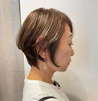 ショート 望月 千絵のヘアスタイル