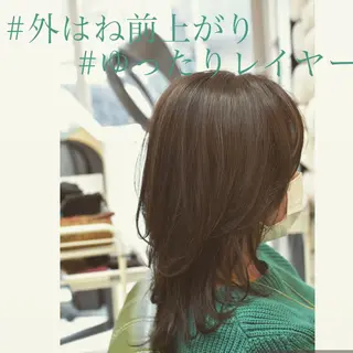 ロング 岩下 葉平(店長)のヘアスタイル
