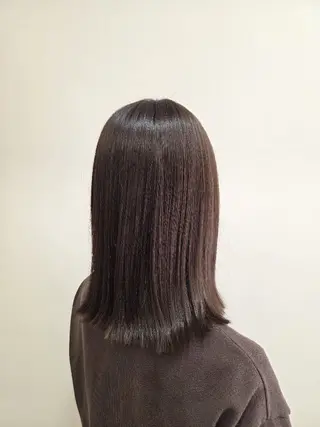 セミロング ayako 　☆のヘアスタイル