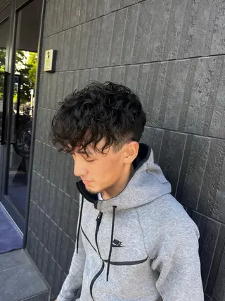 パーマ メンズ 🦋 韓国hair 🖤 RAMのヘアスタイル