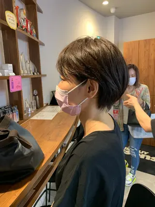 ショート 坪井 彰吾のヘアスタイル