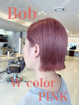 ショート カラー カラー∫カット∫ 髪質改善🤍MIKUのヘアスタイル