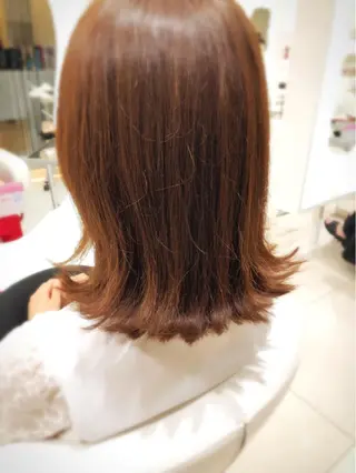ミディアム 上田 篤史のヘアスタイル
