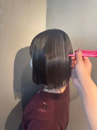 ショート ヘアアレンジ Momoka🪷 /ハイトーンのヘアスタイル