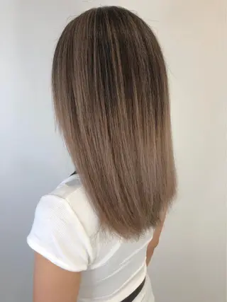 ロング カラー Lien 深井店のヘアスタイル