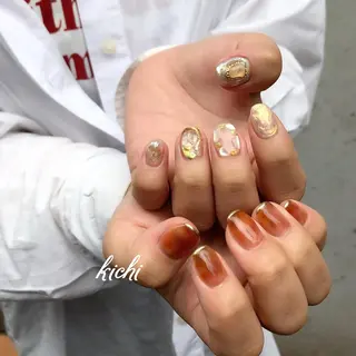 ネイル kichi･: *のネイルデザイン