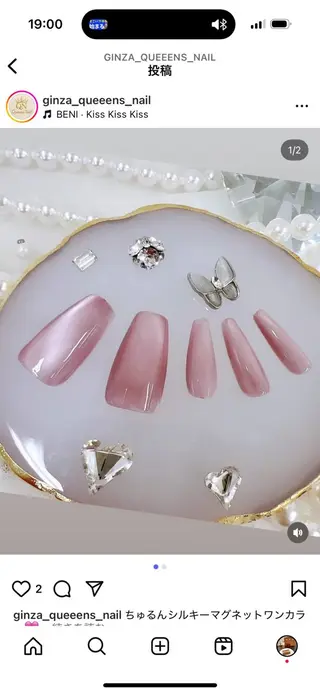 パーマ Queeens nailのネイルデザイン