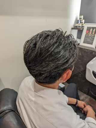 ショート メンズ 渋谷駅徒歩3分メンズ カット👦🏻うしだのヘアスタイル