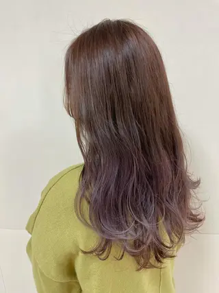 ロング カラー ヘアアレンジ 【Sweep】おじま のぞみのヘアスタイル