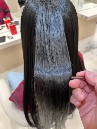 ロング パーマ 金子 直樹のヘアスタイル