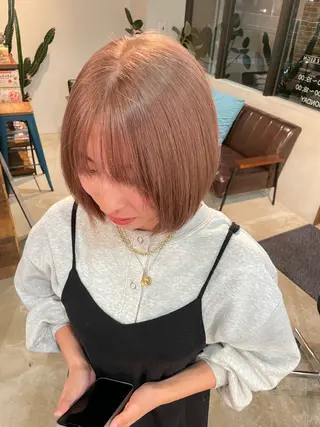 カラー 木村 朱里のヘアスタイル