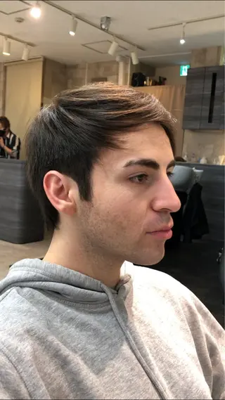 ショート メンズ 新徳 りえのヘアスタイル