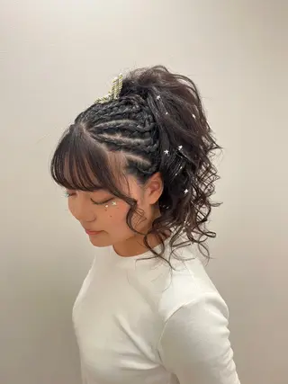 ヘアアレンジ Primus ﾌﾟﾘﾑｽのマツエク・マツパデザイン