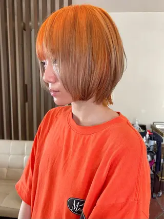 ショート カラー 田室 和幸のヘアスタイル