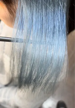 ミディアム カラー 上野 瑞貴のヘアスタイル