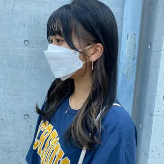 セミロング カラー 🪭risa 暖色/レイヤー🪭のヘアスタイル