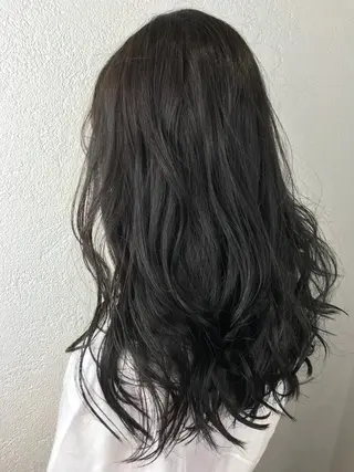 ロング カラー デザインカラー🌈 高木リョウのヘアスタイル