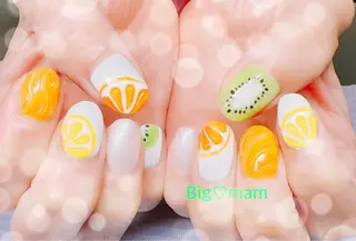 ネイル Big♡mam所属・Big♡mam （MAMI）のネイルデザイン