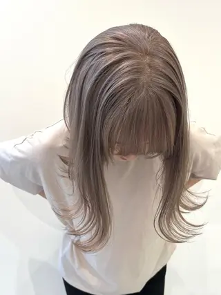 ミディアム カラー レイヤー⭐️カラー ⭐️平川雅史のヘアスタイル