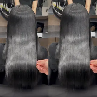 ロング カラー 新宿/髪質改善/ 縮毛矯正/suuのヘアスタイル