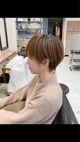 ショート 中江 翔のヘアスタイル