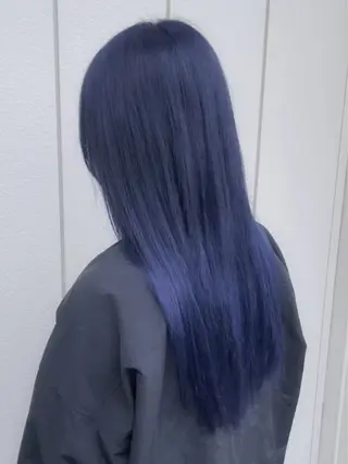 ロング カラー 飯田 来夢のヘアスタイル