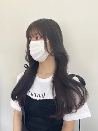 ロング カラー 和歌山韓国ヘア🌙 MOEのヘアスタイル