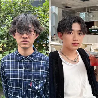 メンズ 韓国ヘア×2way 🇰🇷和知拓郎のヘアスタイル