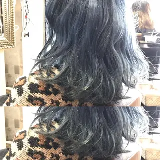 ミディアム カラー パーマ ヘアアレンジ メンズ マツエク・マツパ サロンドミルク 原宿のヘアスタイル