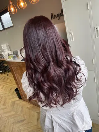 ロング MOMO KAのヘアスタイル