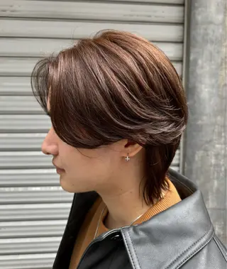 カラー パーマ メンズ メンズ特化ニュアンス パーマ RYOのヘアスタイル