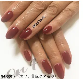 ネイル NailSalon ＃OnFleekのネイルデザイン